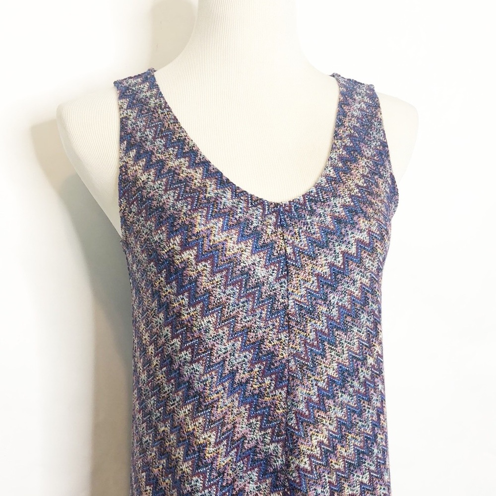 Maeve Anthropologie Westwater Chevron Dress (XS) - Picture 4 of 12